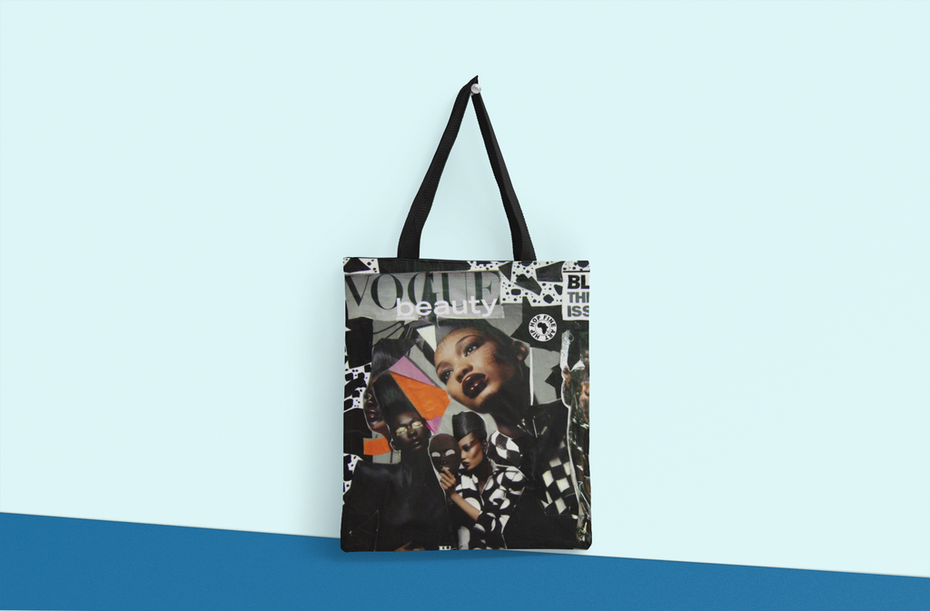 Black Vogue Dope Tote Bag