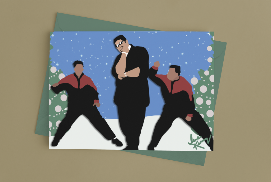 "Heavy On Da Holiday" Greeting Cards