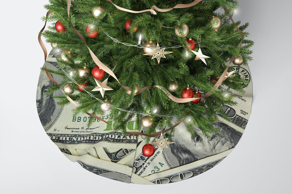 "Money Green" Tree skirts