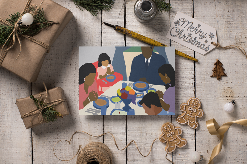 "Giving Thanks" Holiday Card
